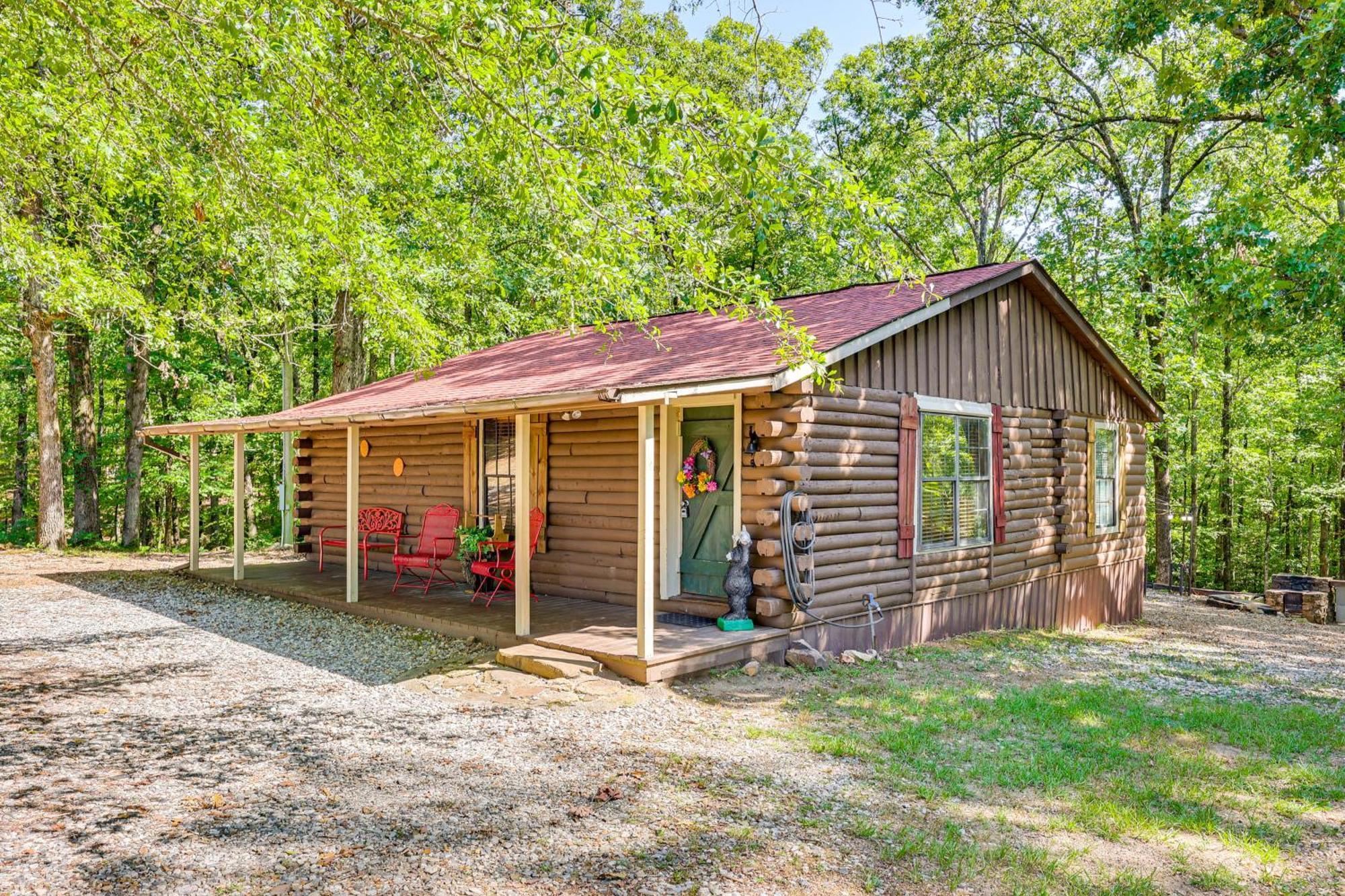 Arkansas Log Cabin Rental Near Lake Greeson! Mount Moriah Екстериор снимка