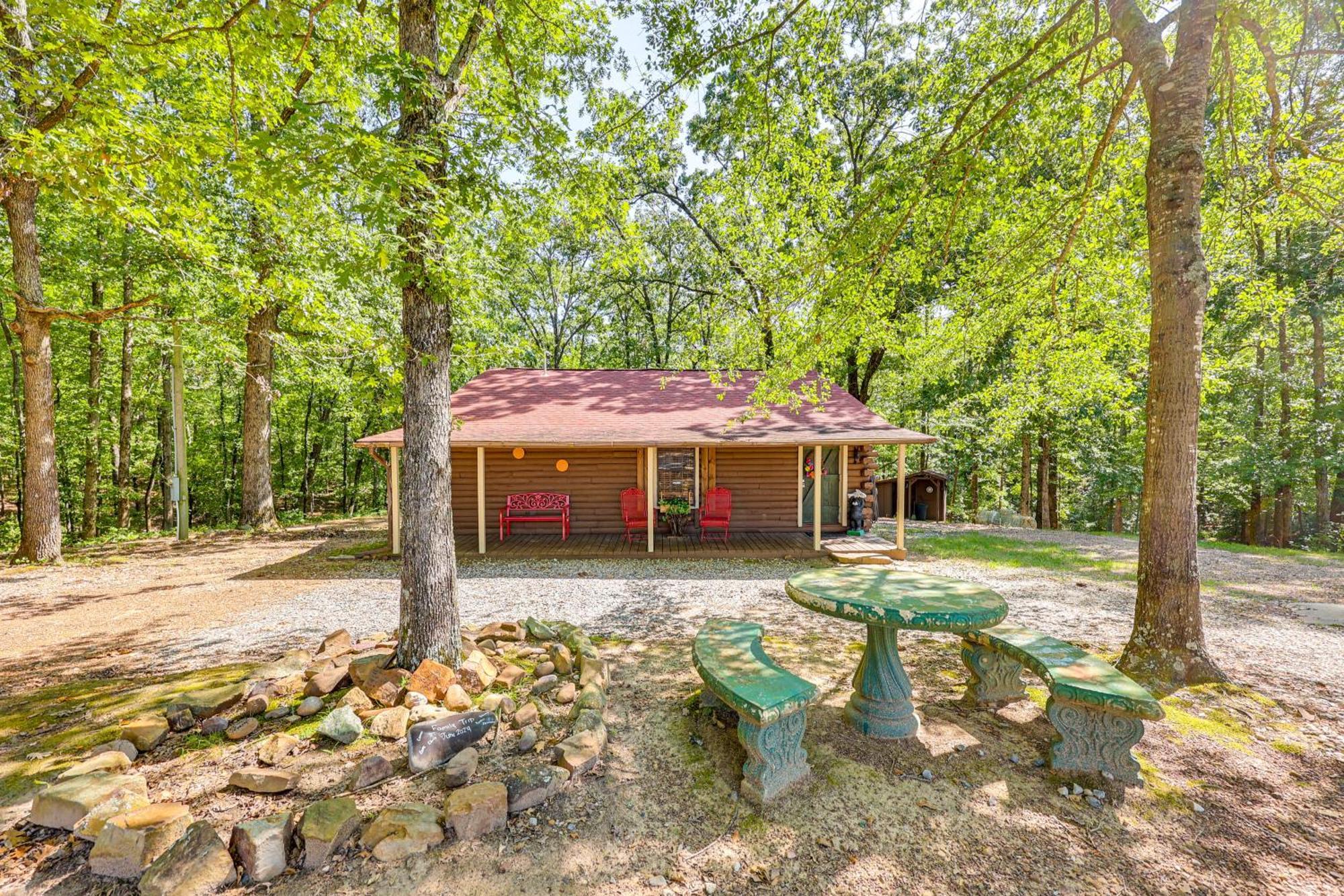 Arkansas Log Cabin Rental Near Lake Greeson! Mount Moriah Екстериор снимка