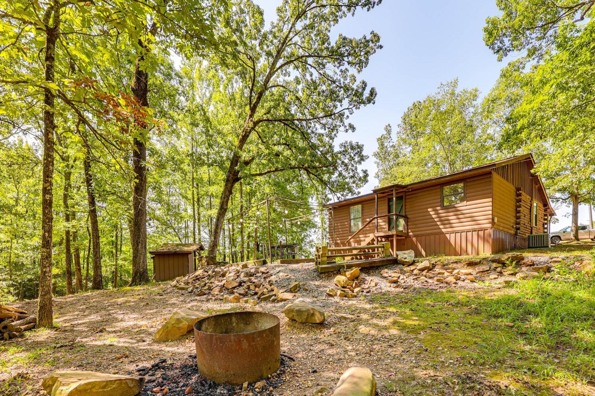 Arkansas Log Cabin Rental Near Lake Greeson! Mount Moriah Екстериор снимка