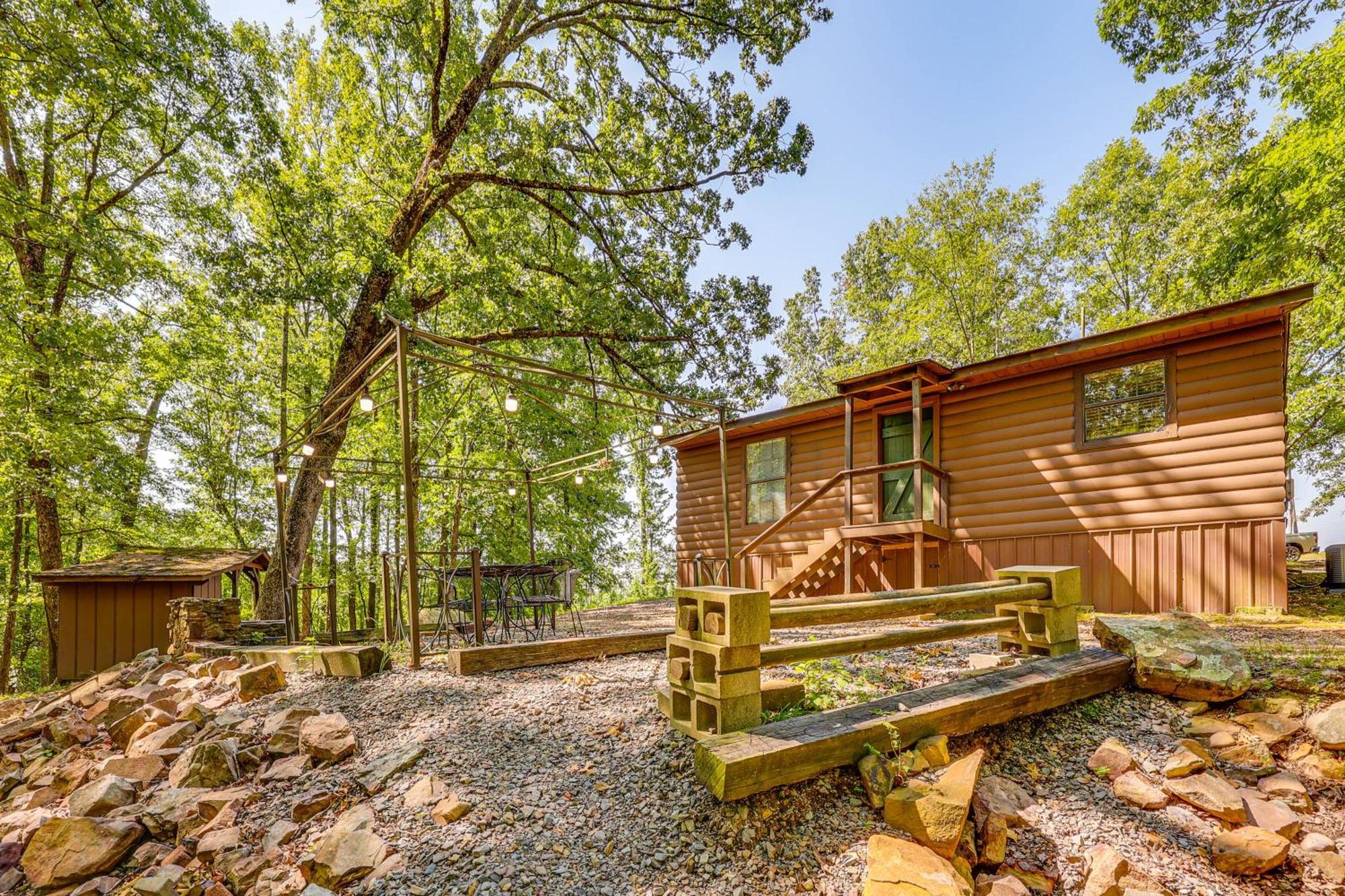 Arkansas Log Cabin Rental Near Lake Greeson! Mount Moriah Екстериор снимка