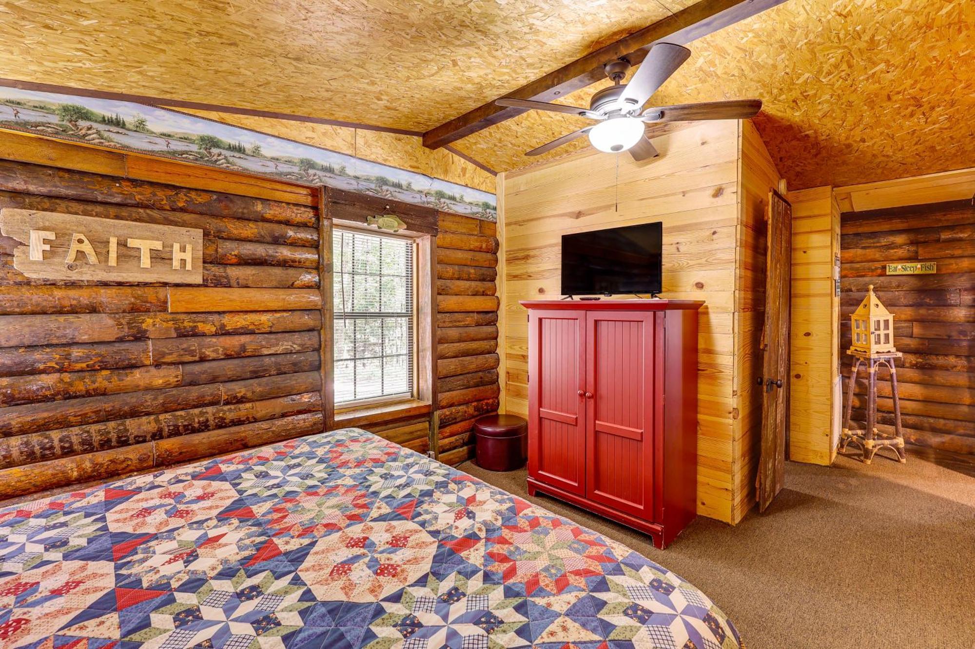 Arkansas Log Cabin Rental Near Lake Greeson! Mount Moriah Екстериор снимка