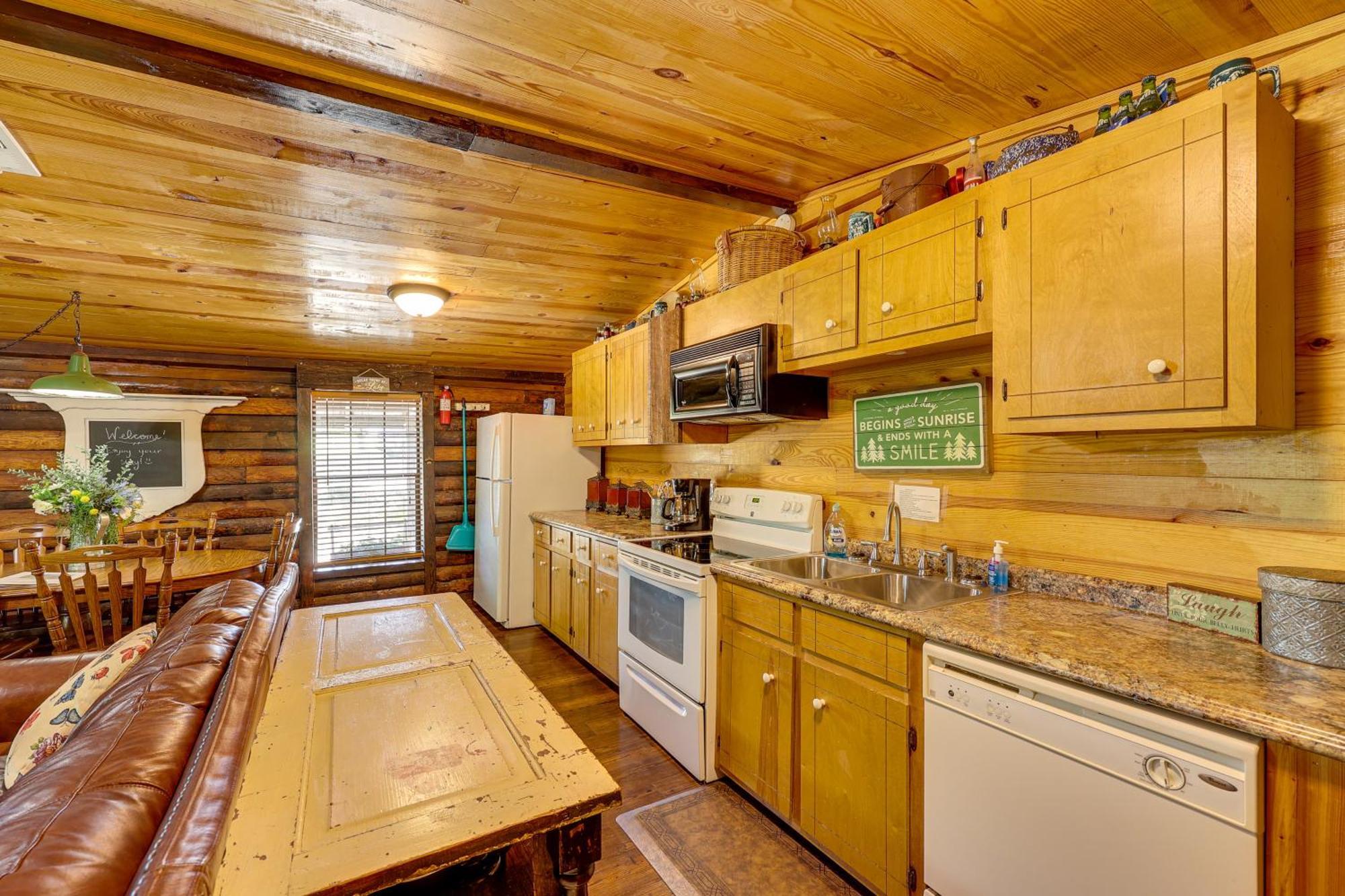Arkansas Log Cabin Rental Near Lake Greeson! Mount Moriah Екстериор снимка