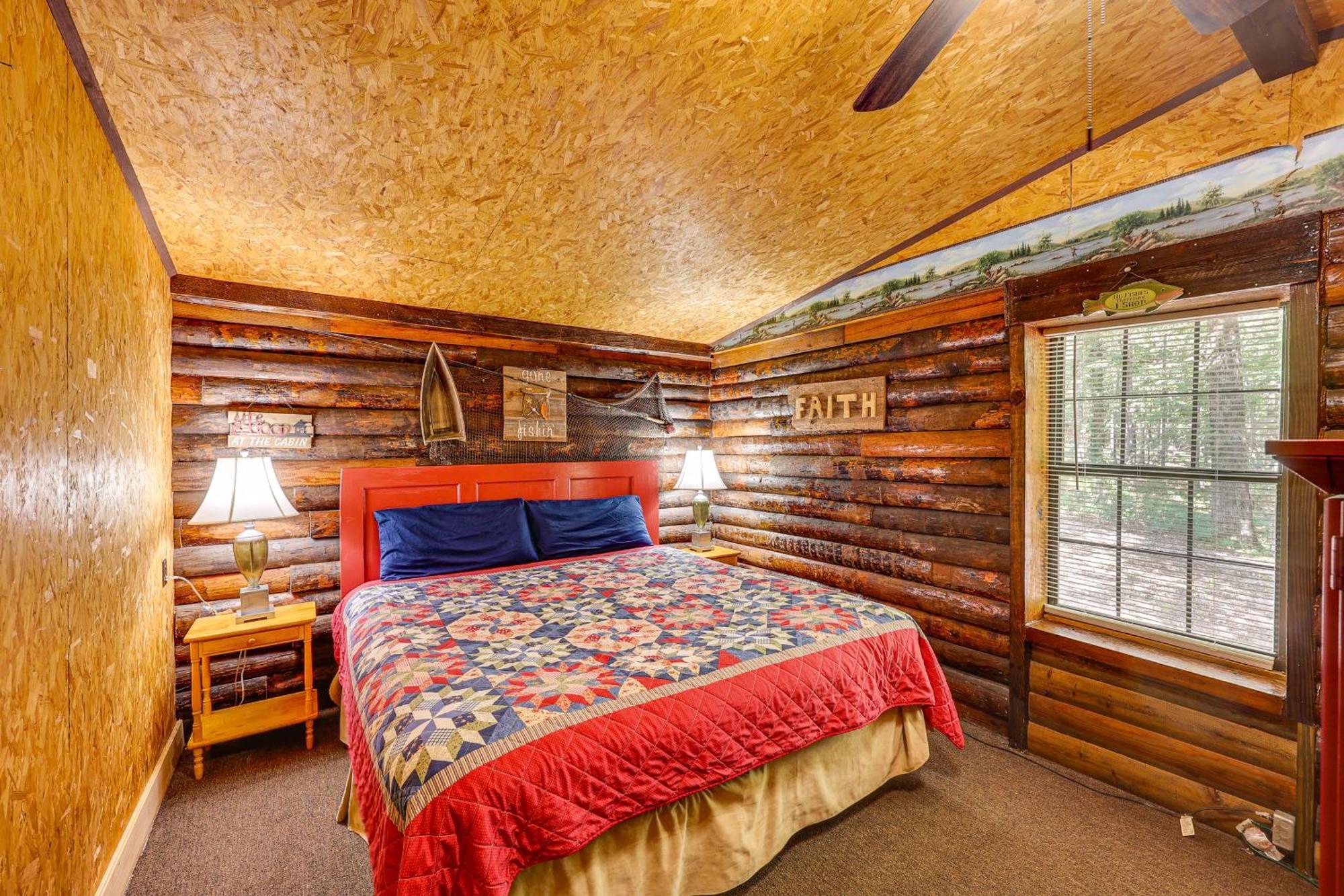 Arkansas Log Cabin Rental Near Lake Greeson! Mount Moriah Екстериор снимка