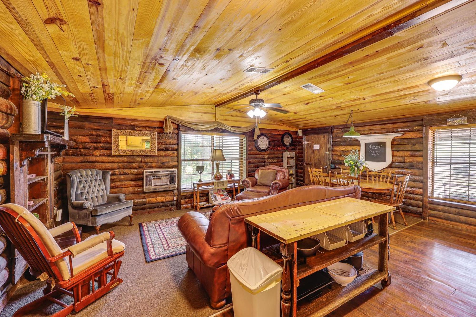 Arkansas Log Cabin Rental Near Lake Greeson! Mount Moriah Екстериор снимка