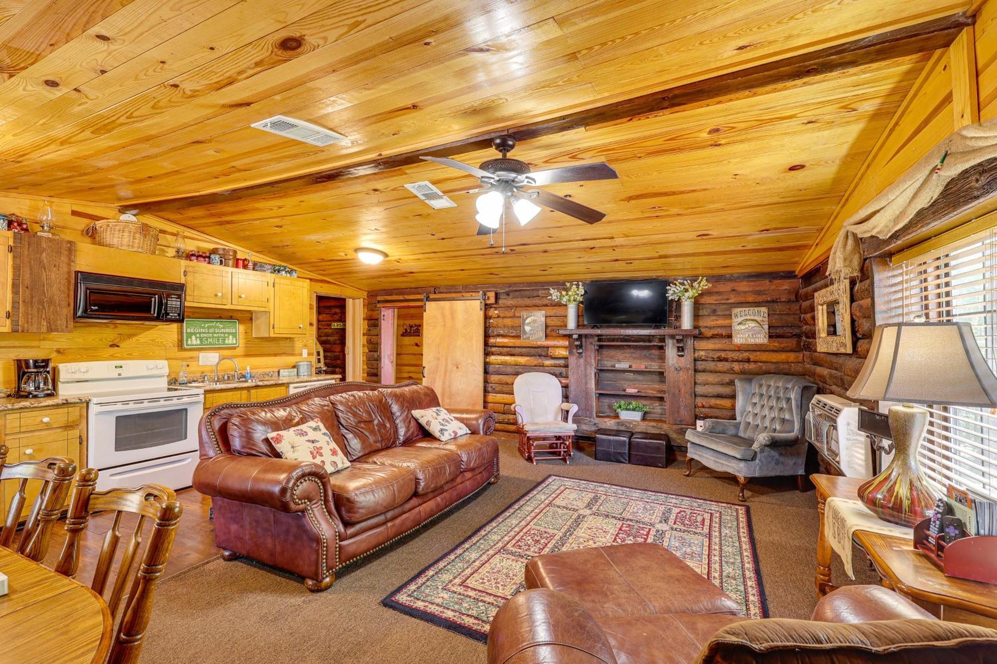 Arkansas Log Cabin Rental Near Lake Greeson! Mount Moriah Екстериор снимка